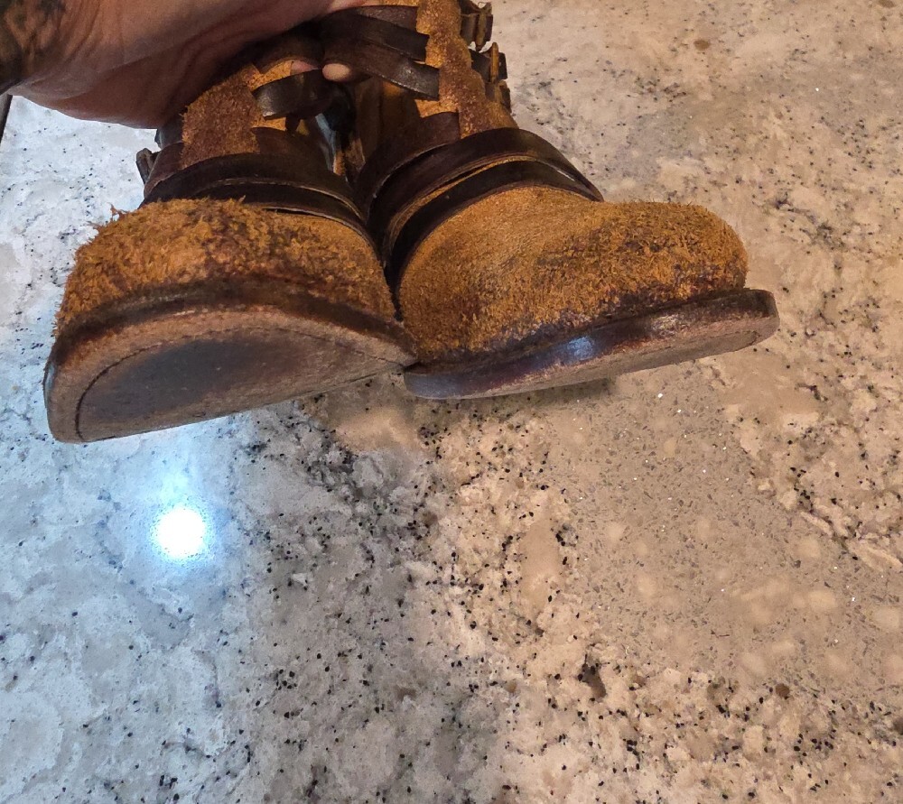 Bed Stu Cognac Multi-Strap Ankle Booties - Picture 10 of 10